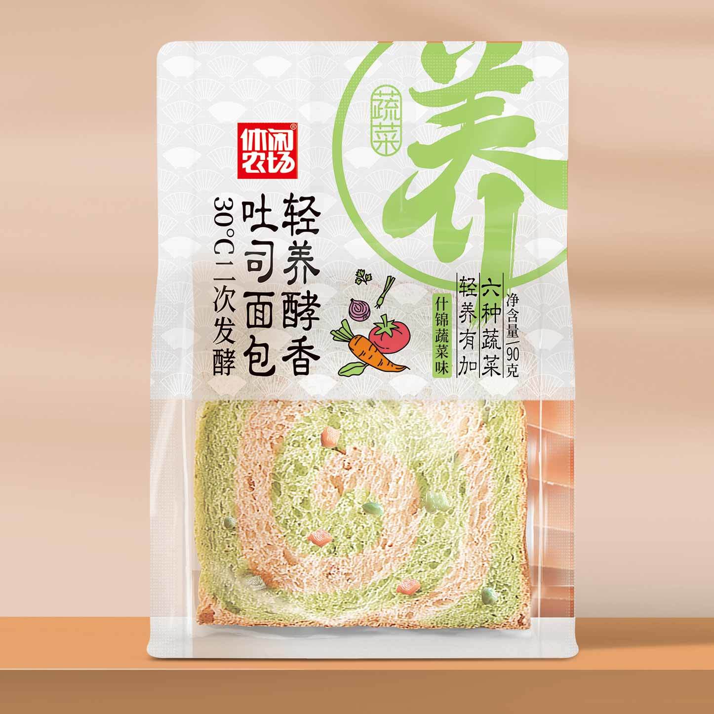 輕養吐司面包 什錦蔬菜味